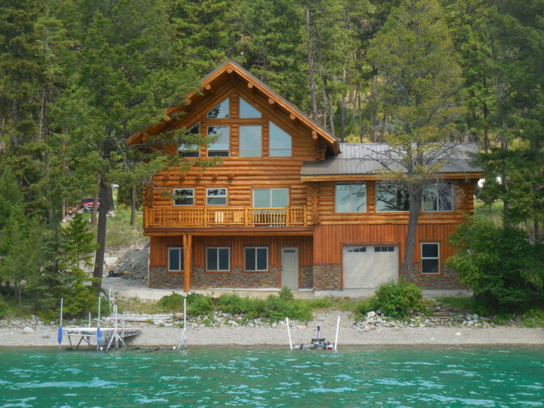 Ashley Lake Montana Specialty Log Construction